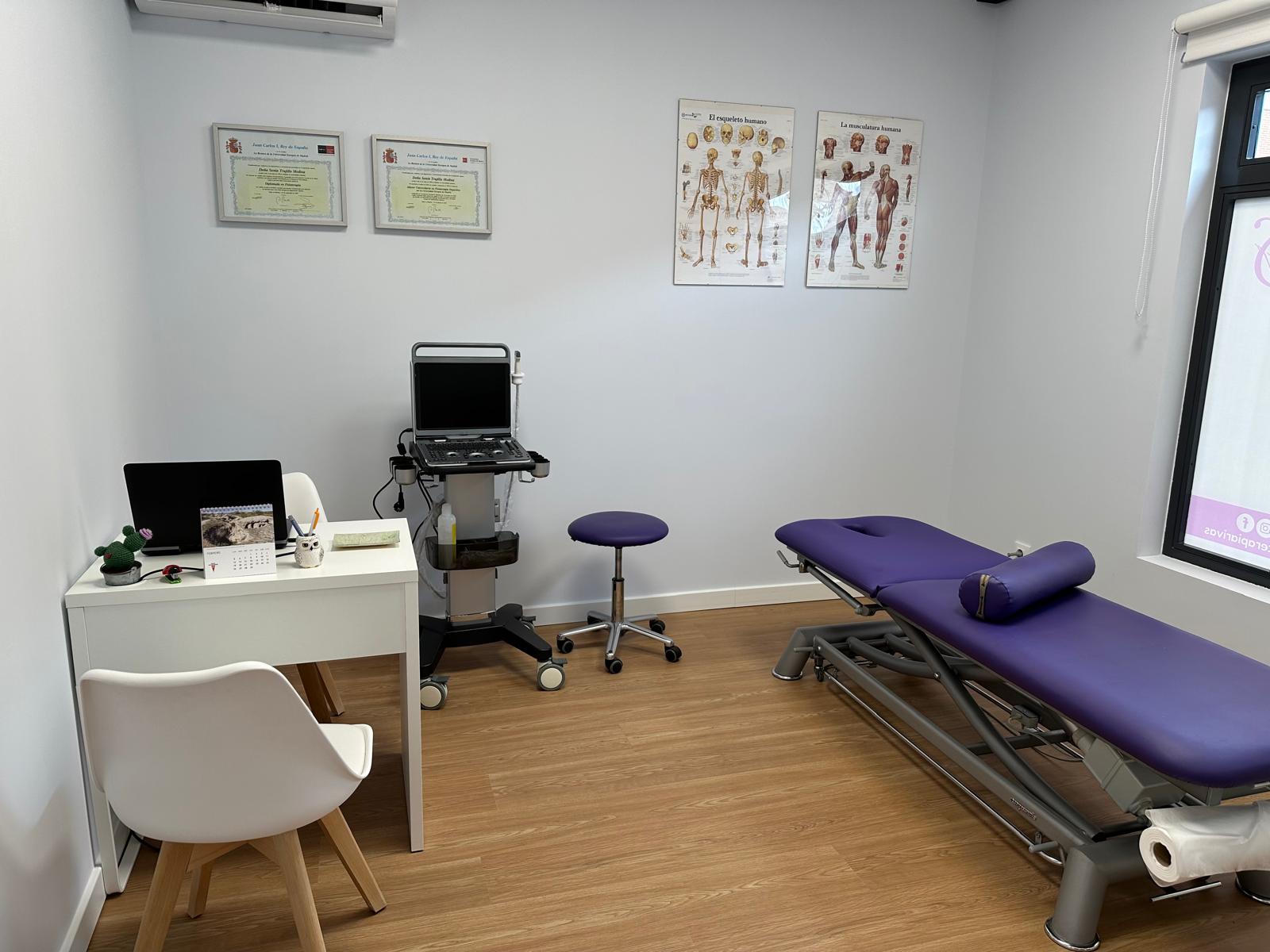 Consulta de fisioterapia